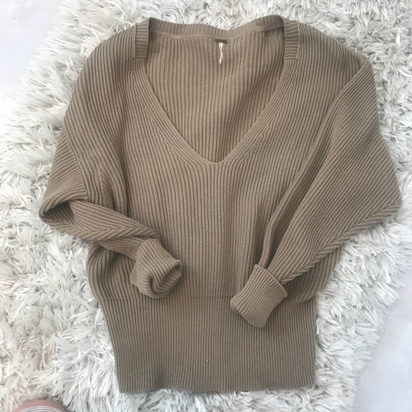 Free People Sweaters - V NECK FREE PEOPLE SWEATER.